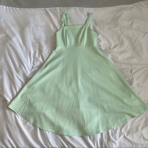 Fit and flare maternity dress